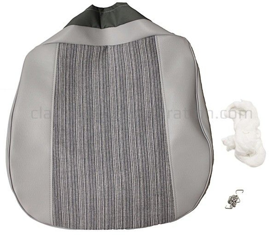 Bezug Vordersitz grau