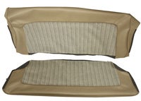 Upholstery rear seat nougat