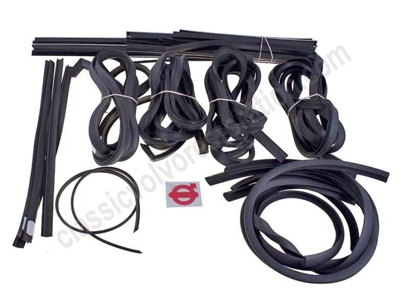 Gummiliste og monteringssæt