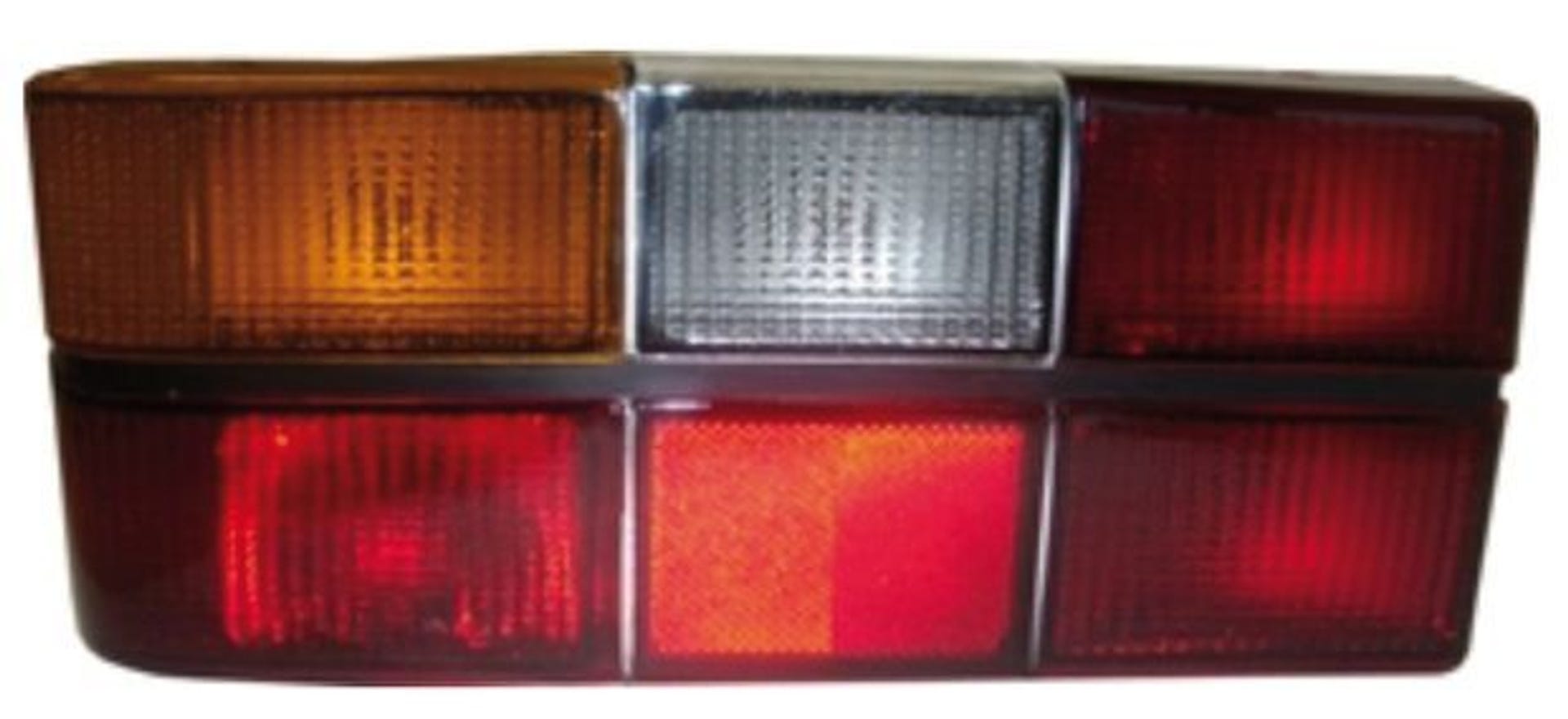 Bakljus till Volvo 240, 1985-93, USA svarta linjer, vänster
