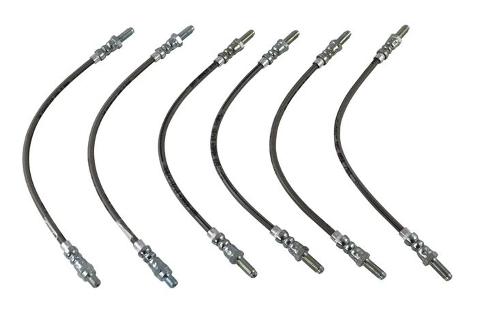 Bremseslangssæt metalomspundet