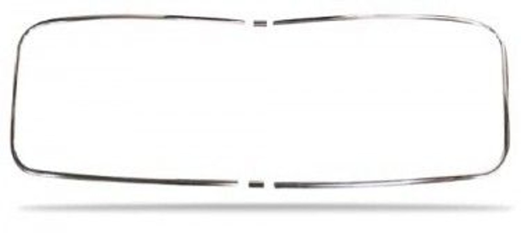 Trim moulding windscreen set