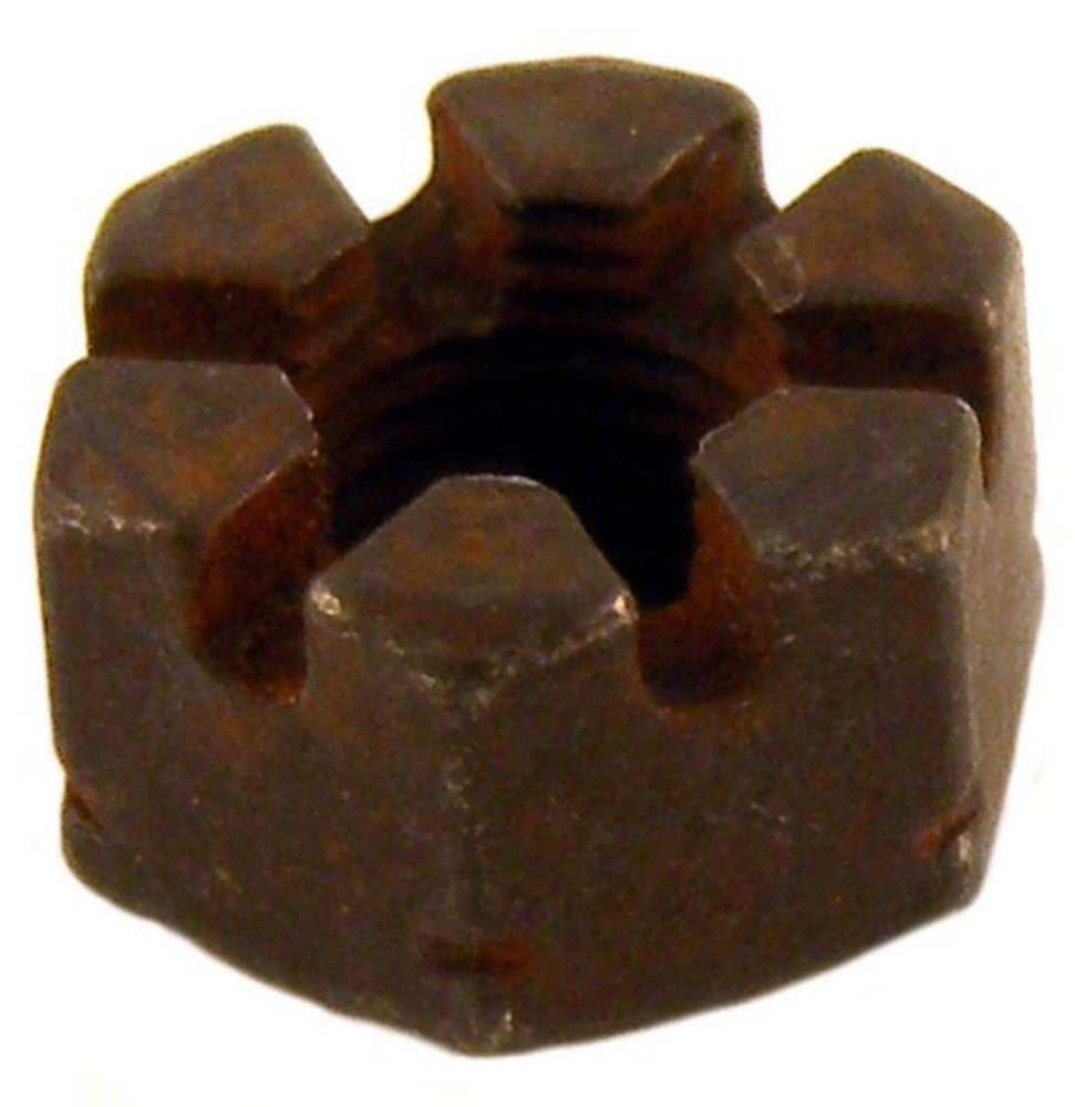 Kruunumutteri M10-1.0x9 (hieno kierre) Volvo PV444:lle, PV544:lle