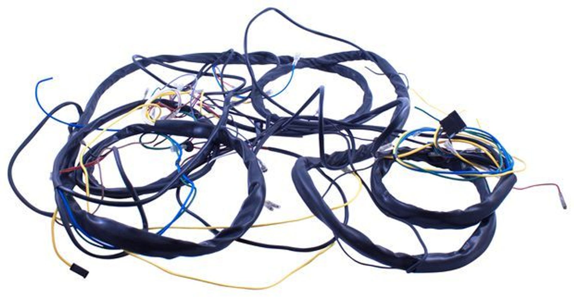 Bagerste ledningsnet til Volvo 1800ES, slutningen af 1972 ch 939-3069
