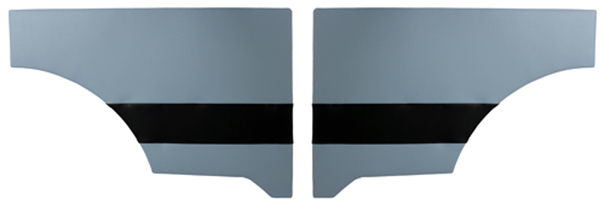 Panel bagside US blå/sort