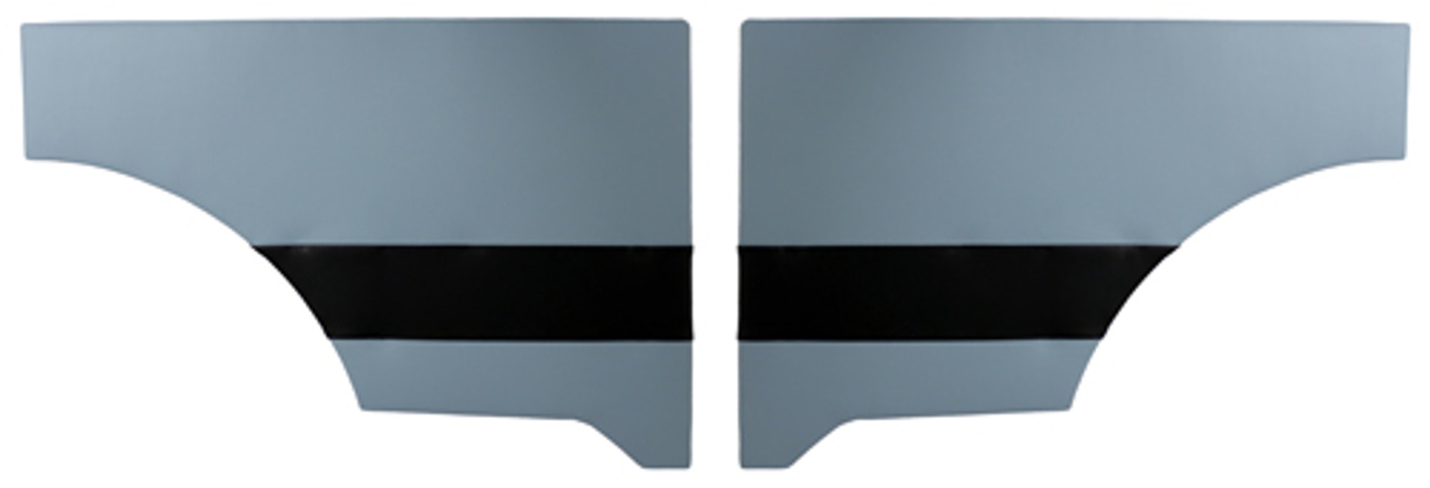 Panel bagside US blå/sort