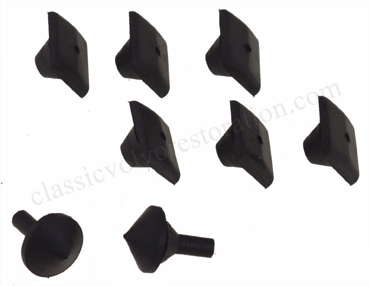 Rubber plug set, Hood