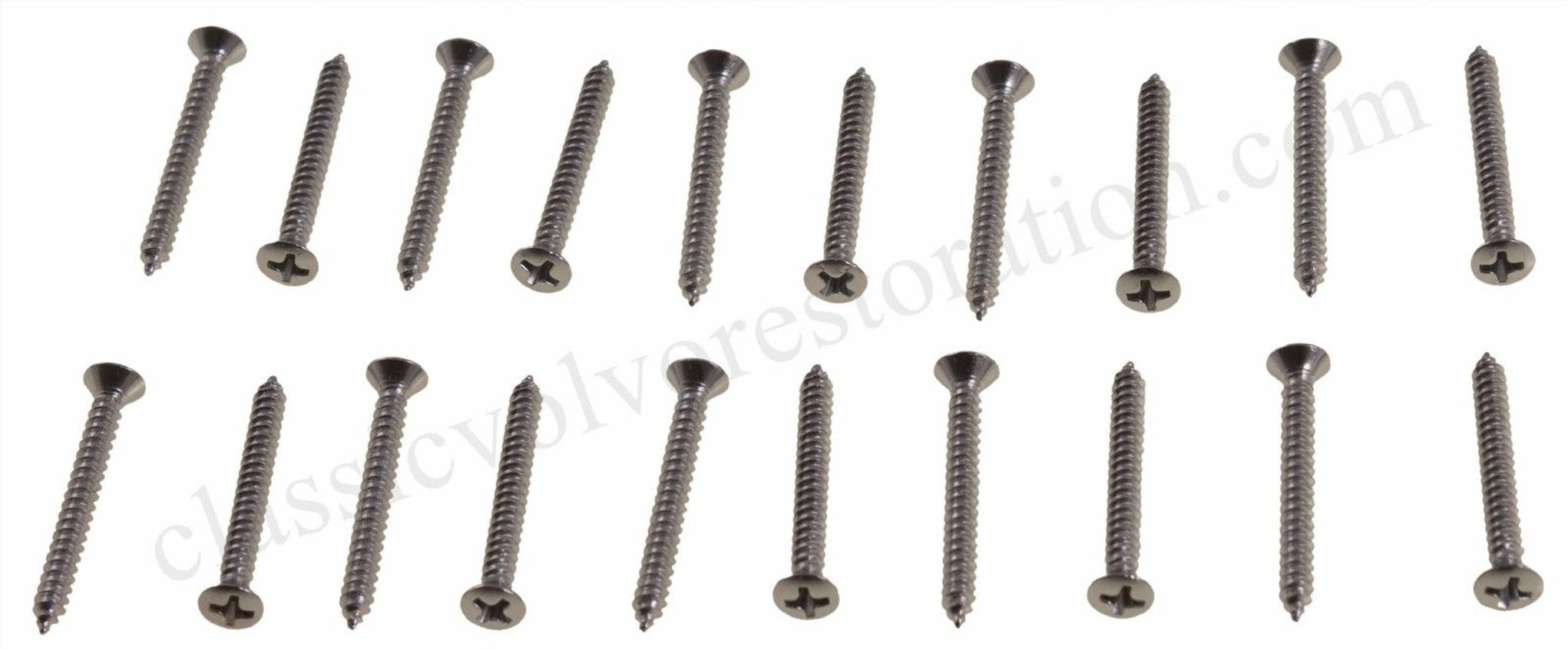 Montageset raamkozijn chroom