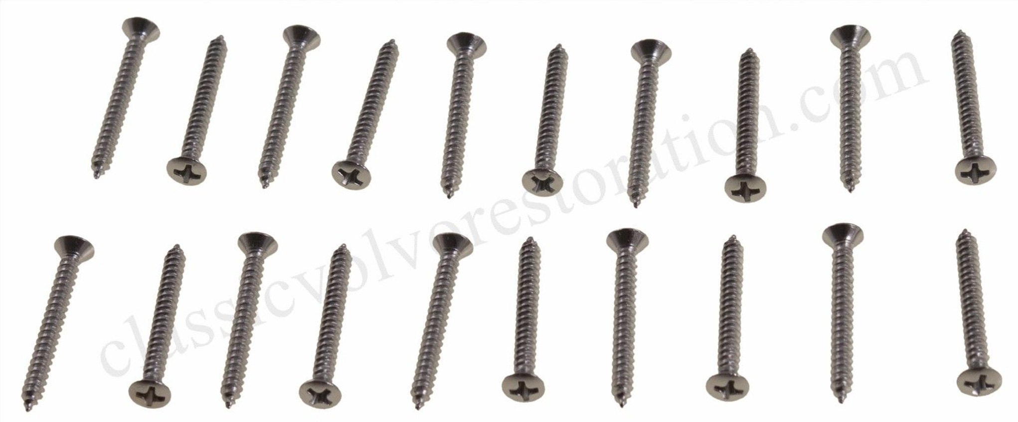 Montageset raamkozijn chroom