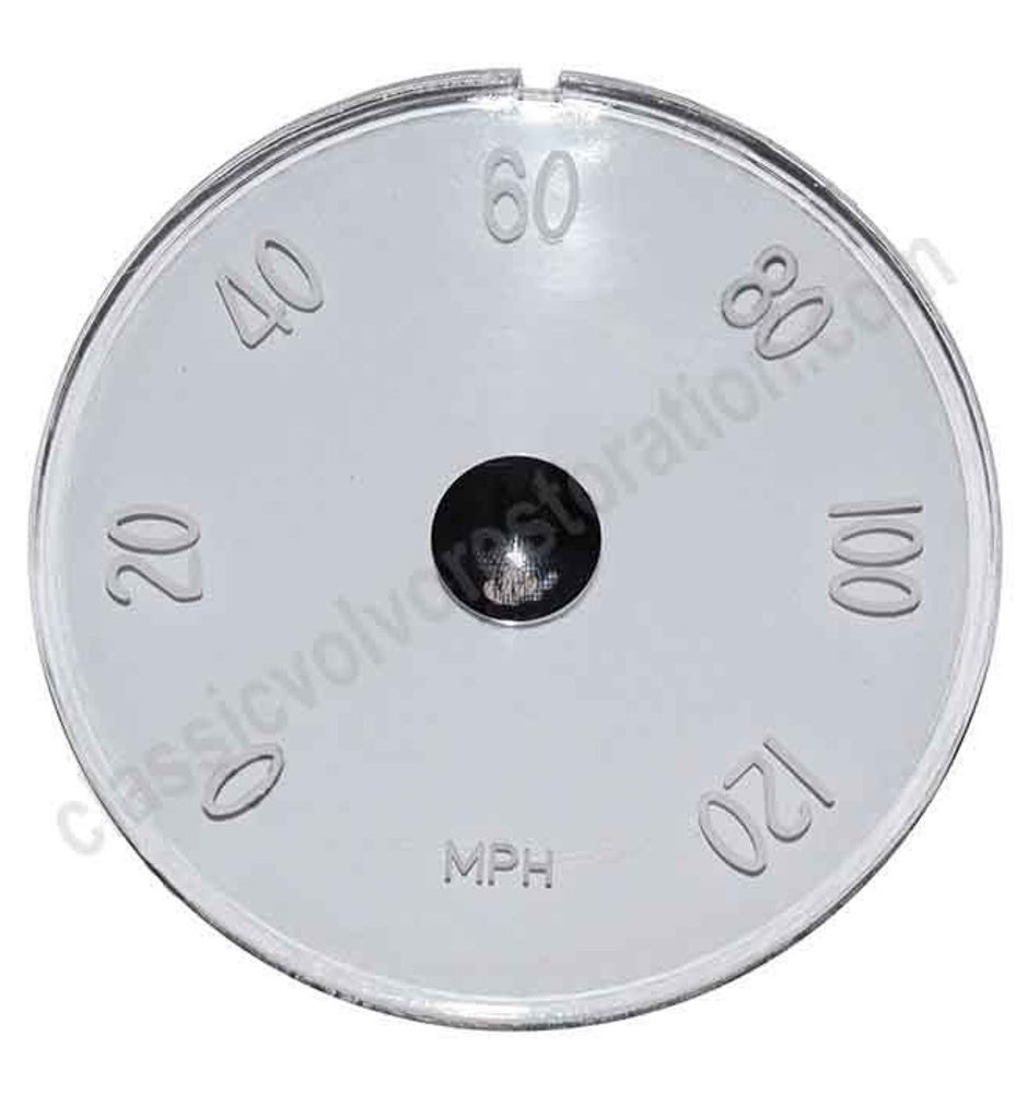 Glas til speedometer (MPH)